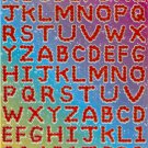 10 sheets  #E101 Letters or Alphabets Removable A4 Sticker