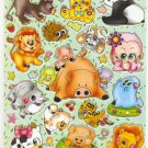 10 sheets Zoo Animal Sticker #C201
