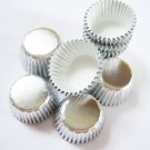 20rolls x 480pcs Silver Mini Paper Cake Cup for Candy/Cookies/Petite/Cake Party Favor 6cm