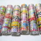 60rolls x 3m Assorted Laser Design Cute Kawaii Korean Deco Adhensive Tape