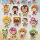 GZA1020 Masquerade Party Mini Puffy Sticker FREE SHIPPING