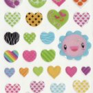 DON1012 Assorted Heart Mini Epoxy Sticker FREE SHIPPING