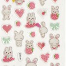DON1001 Rabbits Love Mini Epoxy Sticker FREE SHIPPING
