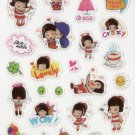 DON1020 Love Mode Mini Epoxy Sticker FREE SHIPPING