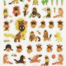 KDT1046 Animal Horses Mini Epoxy Sticker FREE SHIPPING