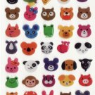 WY003 Animal Head Mini Epoxy Sticker FREE SHIPPING