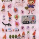 QIQ1014 Little Red Riding Hood Mini Epoxy Sticker FREE SHIPPING