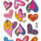 SO 047 Assorted Heart Mini Sticker FREE SHIPPING