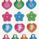 SO 053 Locks & Hearts Mini Sticker FREE SHIPPING
