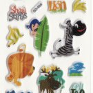 SO 055 Madagascar Animals Cars Mini Sticker FREE SHIPPING