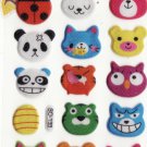 SO 133 Animals Head Mini Puffy FREE SHIPPING