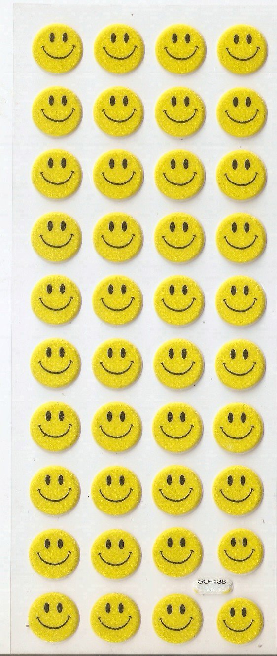 SO 138 Smiley Mini Puffy FREE SHIPPING