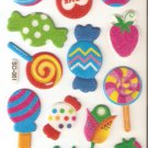 SO 061 Loollipop Mini Puffy Sticker FREE SHIPPING