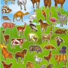 TM0016 Animal Removable A4 Sticker