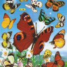 BL309A Butterfly Removable A4 Sticker