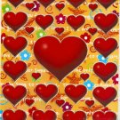 C137 Heart Removable A4 Sticker