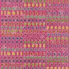BL647 Letter Alphabet Removable A4 Sticker