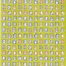 C171 Letter Alphabet Removable A4 Sticker