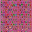 D135 Letter Alphabet Removable A4 Sticker