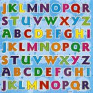 E104 Letter Alphabet Removable A4 Sticker