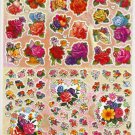 TM0040 Rose Flower Removable A4 Sticker