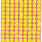 SP00184 Smiley Face Removable A4 Sticker
