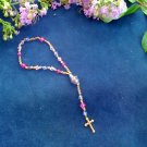 Gold and pink Chaplet