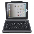 Rock leather Bluetooth Keyboard Housing Case Can Rotated 360 Degrees With Steady For Apple iPad 2