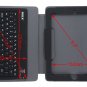 Rock leather Bluetooth Keyboard Housing Case Can Rotated 360 Degrees With Steady For Apple iPad 2