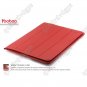 Red Fold Smart Cover Genuine Leather Case for iPad 2