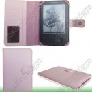 New Amazon Kindle 3 eBook Reader Leather Case Cover Pink FREE Screen Guard