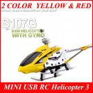 Syma S107G MINI USB RC Helicopter 3 CH GYRO RTF Metal