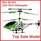 Mini 8010A Remote Radio Control Toys RC LED 3CH Helicopter R/C Helicopter 3CH RTF Ready to Fly