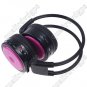 Digital Wireless Headphone FM SD/TF Stero Music  pink