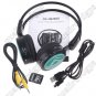 Digital Wireless Headphone FM SD/TF Stero Music  green