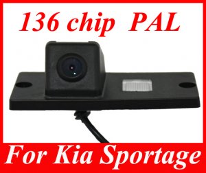 QL-CSPT63  Car Reverse Rearview 136 chip camera for Kia Sportage PAL
