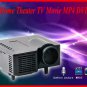 AS-TYYH07 AD Card USB2.0 AV Port LCD HD Video Projector For Home Theater TV Movie MP4 DVD Wii