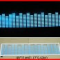 EA40STK451-BL Sound music Activated Car Stickers Equalizer Glow Blue Light  45*11CM