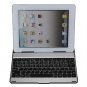 AD-EDAI74 Thin Light Aluminum Alloy Wireless Bluetooth Keyboard Case +Screen Protector