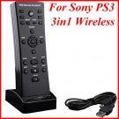 CH-PSTN04 3in1 Wireless Remote Controller Keyboard for Sony PS3