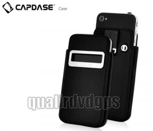 FB-IKDS01 Apple iPhone 4 (GSM,AT&T) 4S (CDMA) CAPDASE Custom-fit Smart Pocket Pouch leather Case