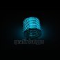 EA40STK910-SK Sound music Activated Car Stickers Equalizer Glow Blue Light 90*10CM