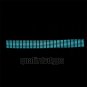 EA40STK910-SK Sound music Activated Car Stickers Equalizer Glow Blue Light 90*10CM
