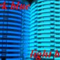 EA40STK925 Sound music Activated Car Stickers Equalizer Glow Blue Light 90*25CM