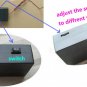 EA40STK925 Sound music Activated Car Stickers Equalizer Glow Blue Light 90*25CM