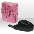 CH-SOUE02-PK Portable Waistband Voice Amplifier AKER MR2100 Micropho 12W Pink