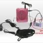 CH-SOUE02-PK Portable Waistband Voice Amplifier AKER MR2100 Micropho 12W Pink