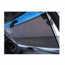 IA57AWS460 2x Black Retractable Car Curtain, Window Shade Sunshade