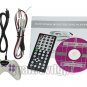 CE22ROF014-BK 11 Inch HD Roof-mounted DVD Player Monitor, Games Support, Black