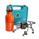 BO-TOOL19 BRS-8A Gas/Oil Multi-use Stove Metal Pump Upgraded Edition of BRS-8 Camping Stove